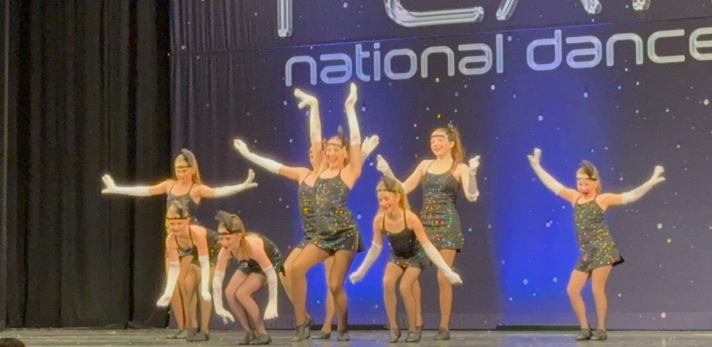 HCA dance performance on stage